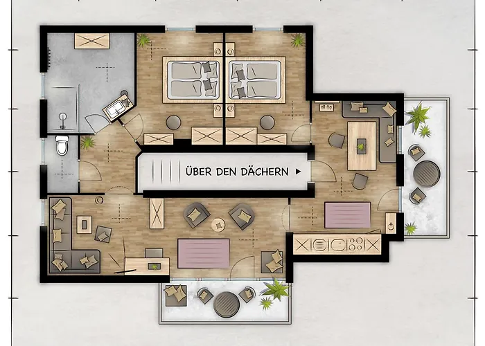 罗曼迪卡别墅公寓式酒店 * 迈尔霍芬